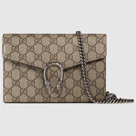 gucci dionysus bag floral wallet on chain|gucci wallet with chain strap.